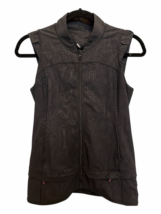 lululemon athletica Jackets & Blazers - Lululemon Light Speed Vest
Desert Snake Embossed Black size 4